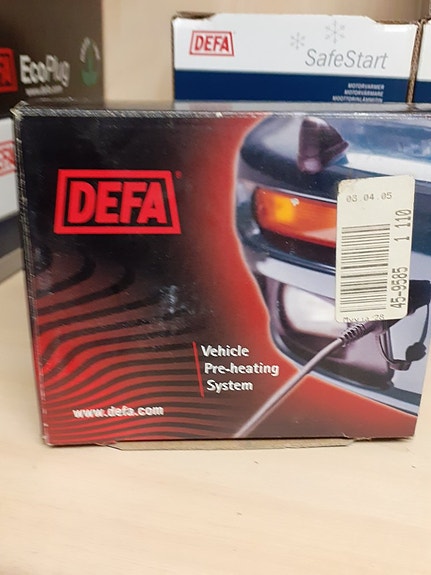 Defa-lohkolämmitin 411585
