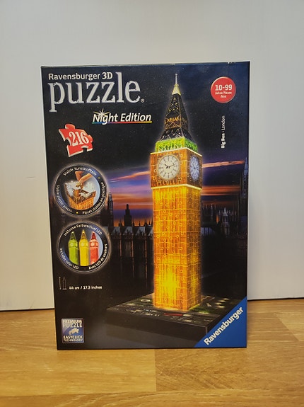 Ravensburger 3D puzzle Big Ben