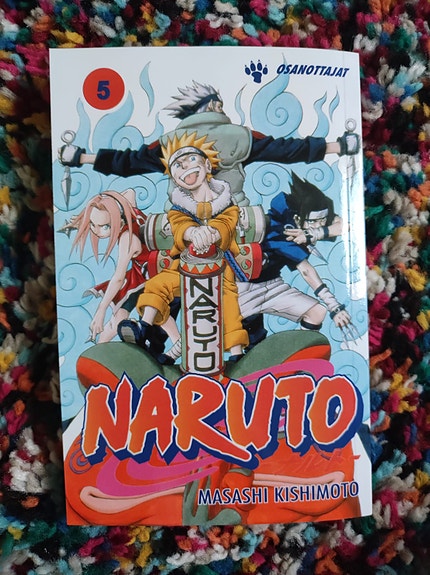 Naruto manga osa 5 suomeksi