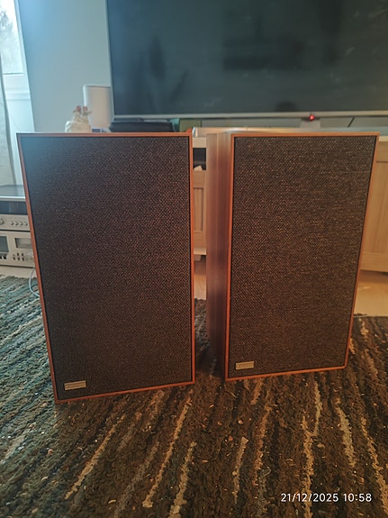Vintage Trio Kenwood FF-100 -kaiuttimet (Made in Sweden)
