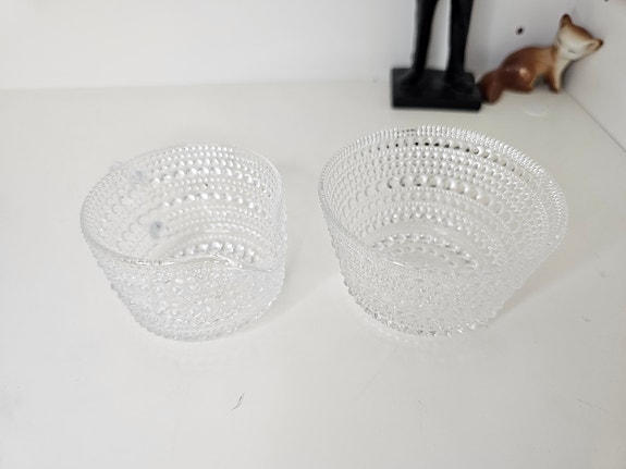 Iittala kastehelmi: sokerikko ja kermakko