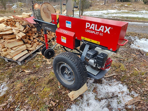 Vuokrataan Palax Logsplit 60-hydraulihalkoja