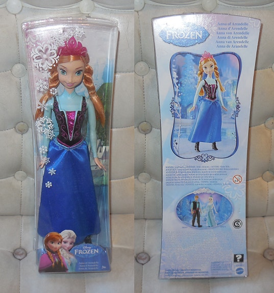 Mattel Frozen Anna nukke vanhempaa keräilysarjaa