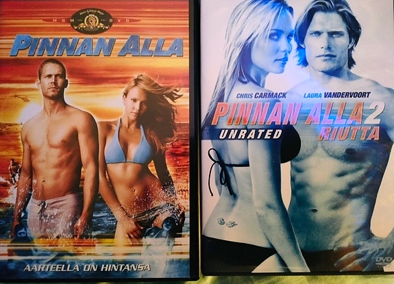 Pinnan alla 1&2 dvd.