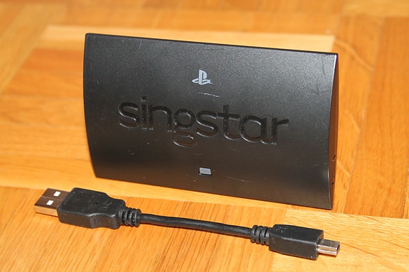 Singstar peli langaton mikrofoni USB adapteri lähetin tukiasema + kaapeli
