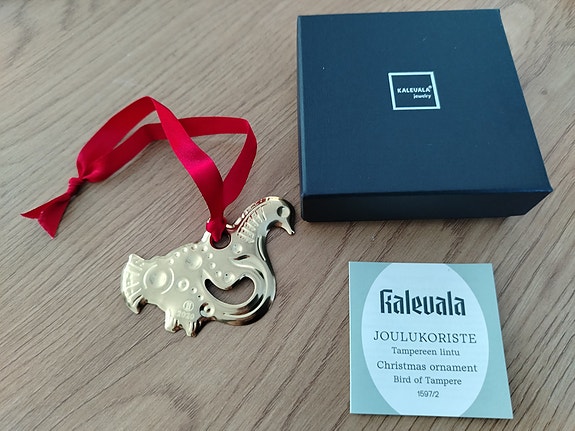 2020 Kalevala Korun joulukoriste "Tampereen lintu"