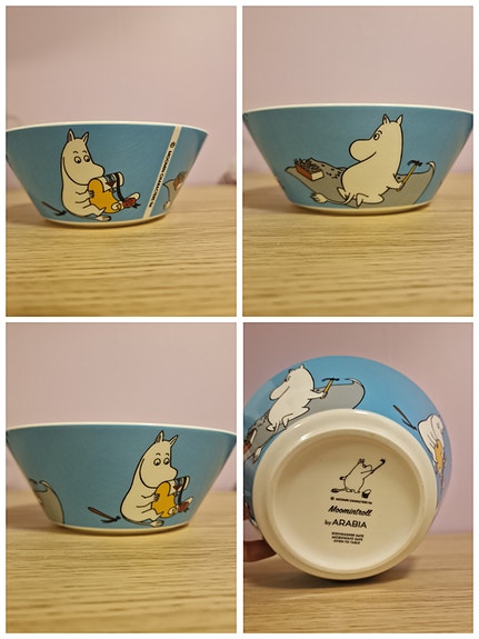 Muumipeikko turkoosi muumikulho