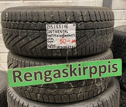 215/55R16 Continental ContiVikingContact 5 kitka 6mm # DOT11 2KPL
