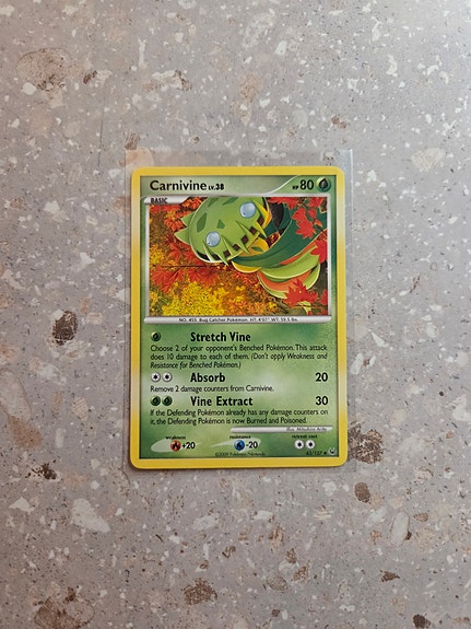 Carnivine Lv. 38 - Pokemon, Platinum