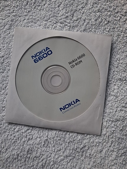 Nokia 6600 puhelinmallin CD-ROM