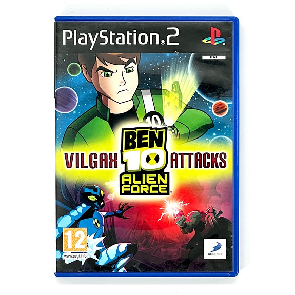 Ben 10 Alien Force Vilgax Attacks CIB Ps2