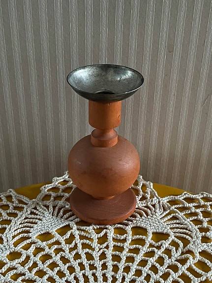 Aarikka retro pieni kynttelikkö