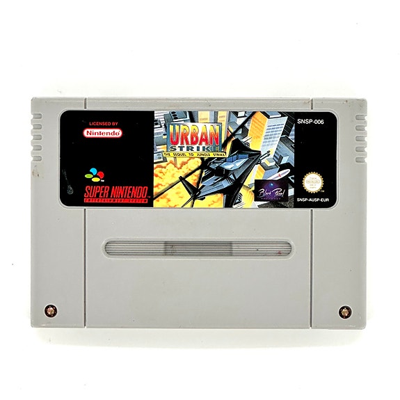 Urban Strike the Sequel to Jungle Strike SNES