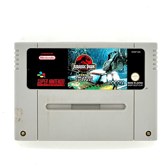 Jurassic Park Part 2 the Chaos Continues SNES