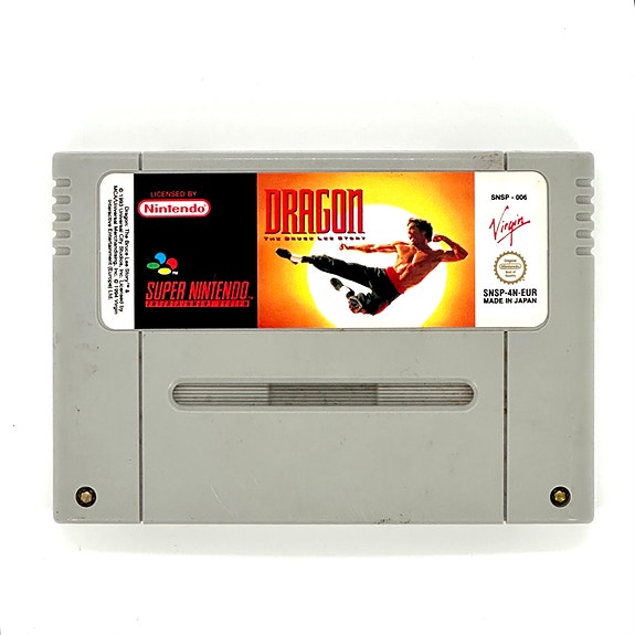 Dragon the Bruce Lee Story SNES