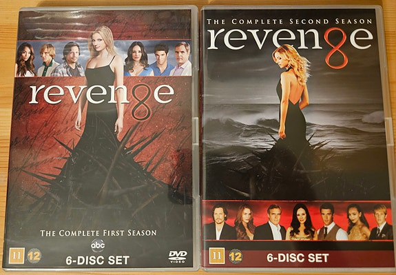 Revenge (Kosto) TV-sarjan kaudet 1&2 DVD