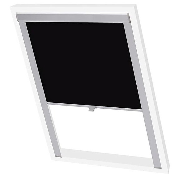 vidaXL Pimentävä rullaverho musta CK02(sku133514