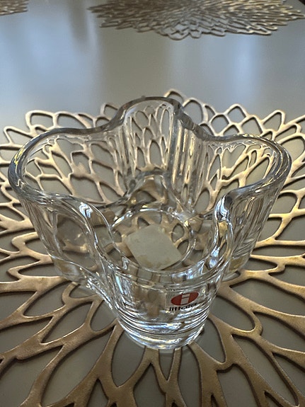 Iittala Alvar Aalto kynttilälyhty kirkas lasi