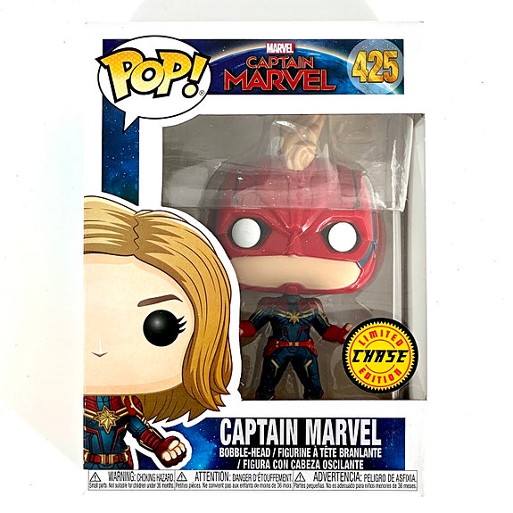 Captain Marvel Limited Chase Edition 425 Funko Pop