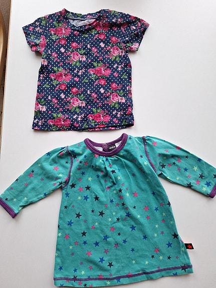 Molo mekko + ruusupusero 68 cm