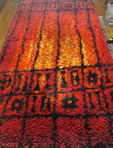Pirkka ryijy Design Laila Mikkonen