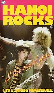 VHS Hanoi Rocks All Those Wasted Years...Live At The Marquee