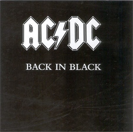 AC/DC – Back In Black CD Australia 1995
