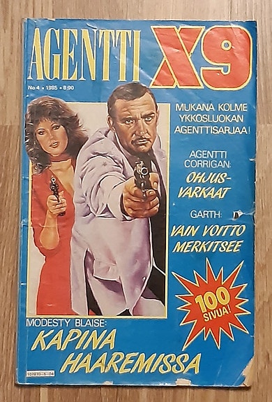 Agentti X9 no. 4 / 1985