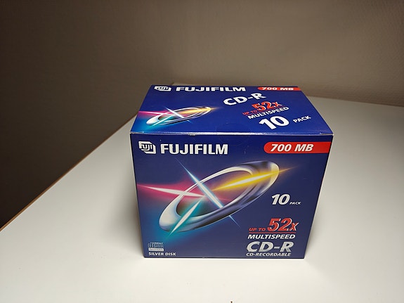 Fujifilm CD-R 700 MB levyt, 10 kpl pkt