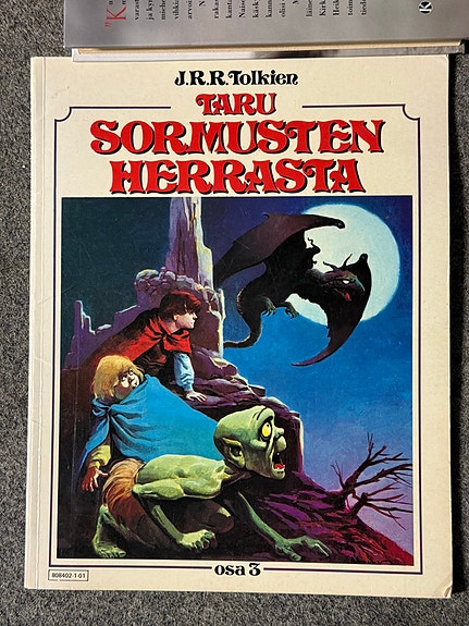 J.R.R. Tolkien Taru Sormusten Herrasta kirja osa 3