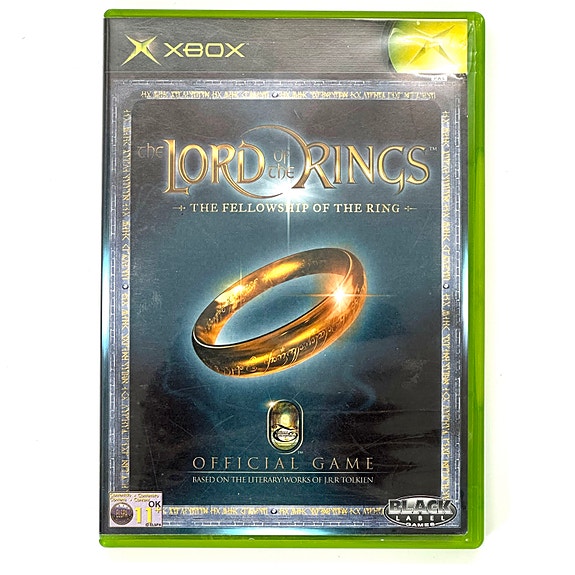 The Lord of the Rings the Fellowship of the Ring CIB Xbox