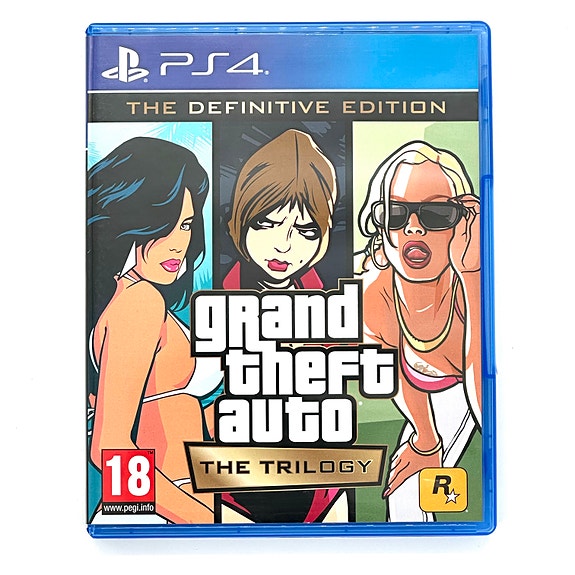 GTA the Trilogy the Definitive Edition Ps4