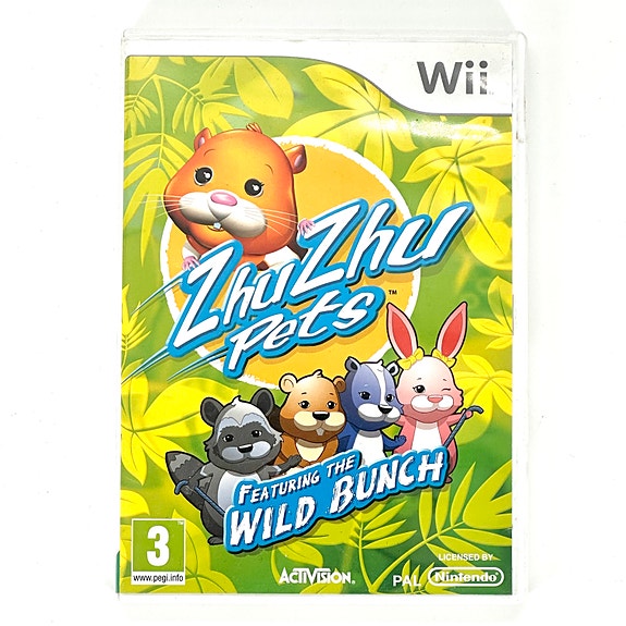 ZhuZhu Pets Featuring the Wild Bunch CIB Wii