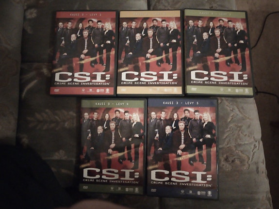 Csi ja csi Miami dvd levyjä