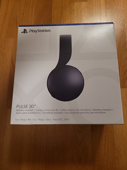Sony Pulse 3D kuulokkeet PlayStationille musta
