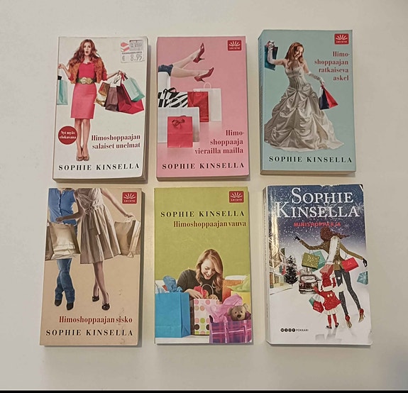 Sophie Kinsella himoshoppaaja sarja