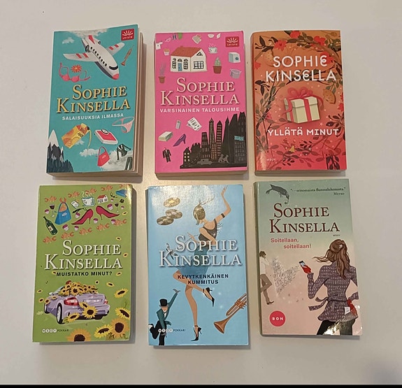 Sophie Kinsella pokkareita