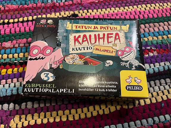 Tatu ja Patu kuutiopalapeli.