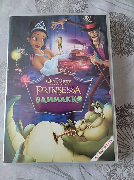 Dvd Prinsessa ja sammakko