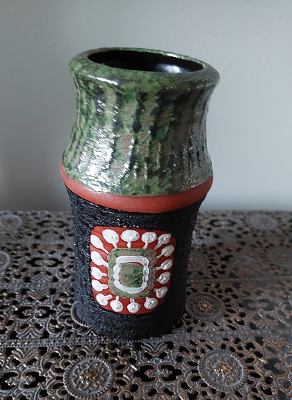 Kupittaan Savi Okki Laine maljakko