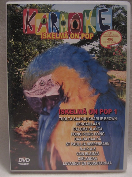 Iskelmä on pop 1 karaoke dvd