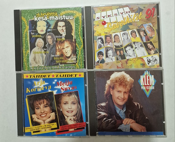 Kotimaista musiikkia 1990 luvulta