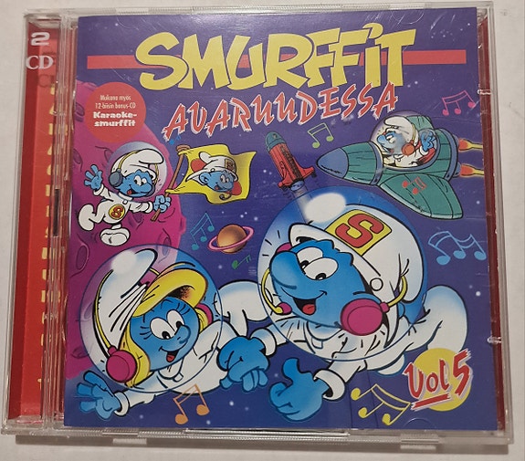 Smurffit avaruudessa vol 5 tupla-cd