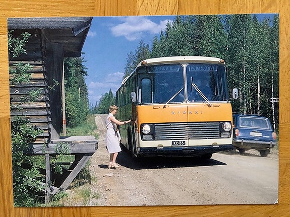 Postikortti Linja-auto Ajokki 7 - kuva