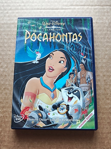 Walt Disney Pocahontas DVD-elokuva