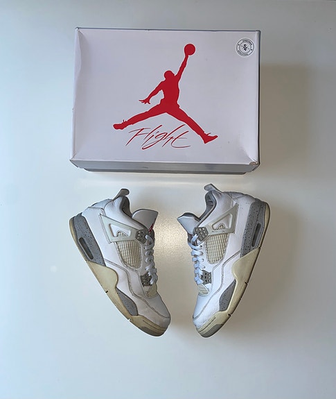 Jordan 4 White Oreo koko EU 44.5 / US 10.5