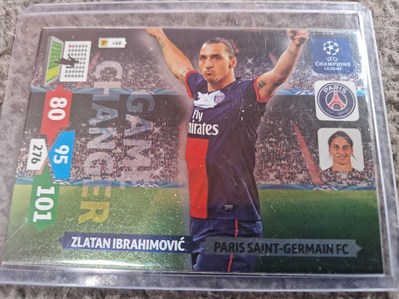 Zlatan Panini Adrenalyn XL Champions League 2013-2014