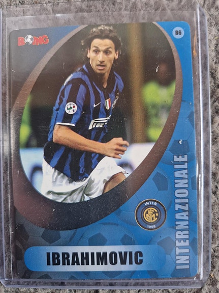 Zlatan Ibrahimovic Jalkapallokortti Inter Milan