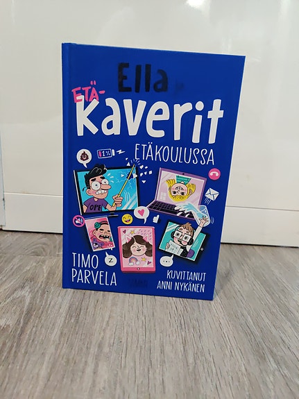 Timo Parvela Ella kaverit Etäkoulussa kirja