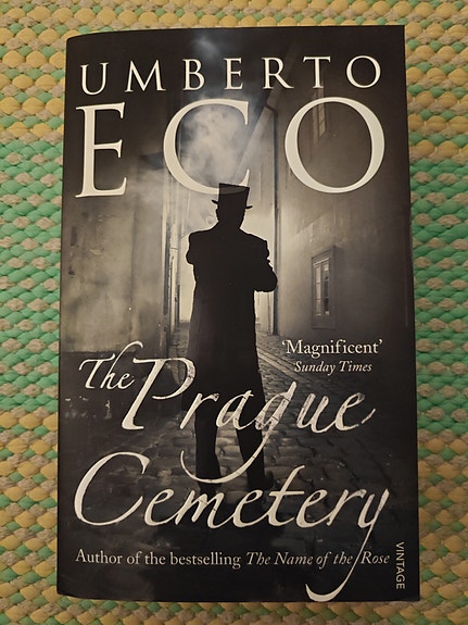 Umberto Eco The Prague Cemetery pokkari